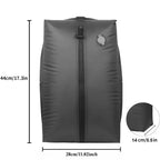 Portable Vacuum Compression Travel Bag 17L Reusable Waterproof Clothing Storage with Air Pump