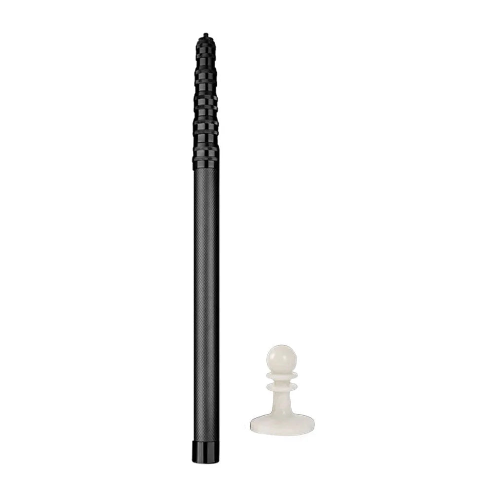 Adjustable Carbon Fiber Tarp Pole Lightweight Telescopic 5-Section Canopy and Awning Support