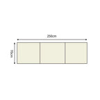 Foldable Camping Windscreen Oxford Cloth Outdoor Privacy Screen with Ground Stakes and Ropes