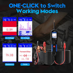 Automotive Power Circuit Probe Tester V200PRO 12V/24V with 120cm Cable and Fuse Testing