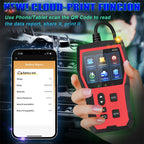 Digital Car Battery Tester 12V 24V with LCD Screen Automotive Battery Diagnostic Tool