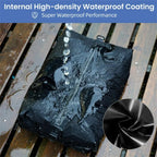 Portable Vacuum Compression Travel Bag 17L Reusable Waterproof Clothing Storage with Air Pump
