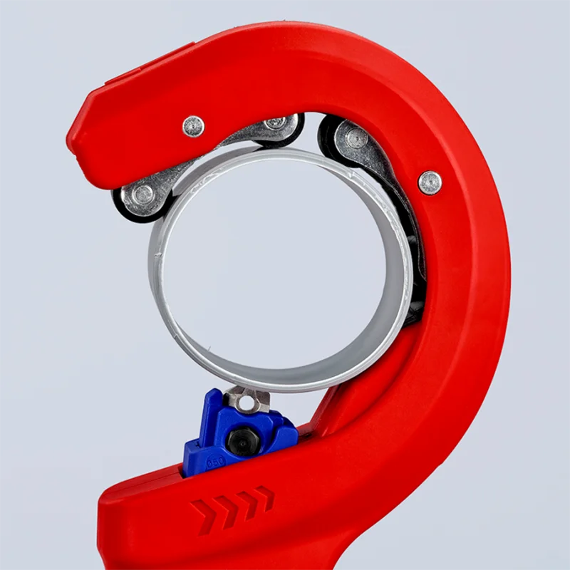 Professional Pipe Cutter for Plastic Tubes 50mm with Easy Positioning