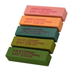 Guitar Fret Polishing Eraser Set 5 Abrasive Rubber Blocks with 180 to 2000 Grit for Fret Cleaning