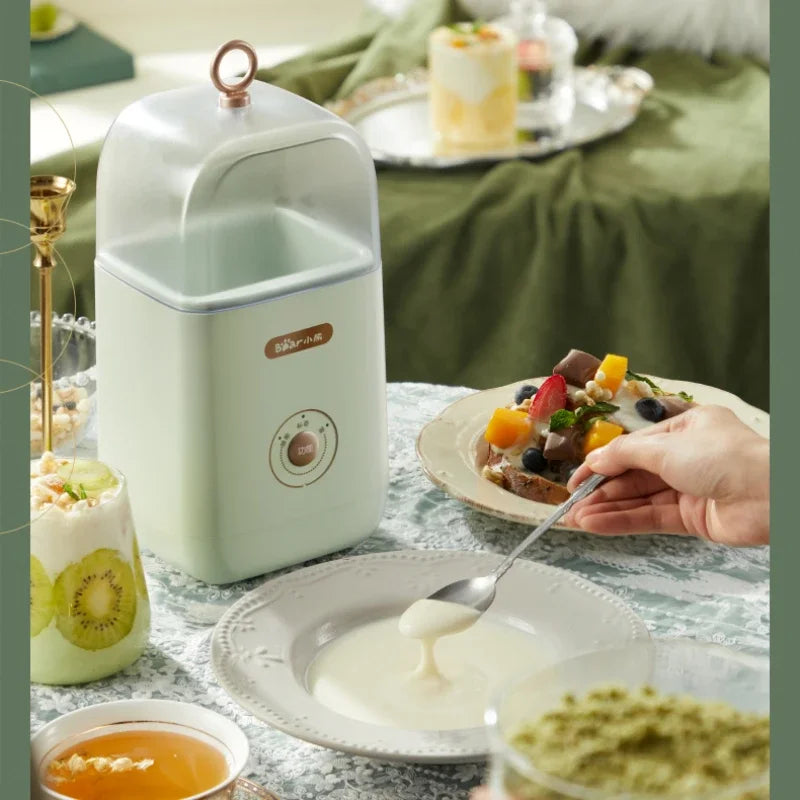 Smart Yogurt Maker 1L 12W Automatic Fermentation Machine with Temperature Control and LCD Operation