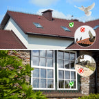 Bird Spike Strips 10 Pack Stainless Steel Anti Bird Deterrent for Fence Roof Balcony Window Ledge
