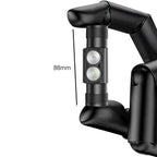 Portable USB Type C Rechargeable LED Headlamp with White and Red Light Waterproof Head Torch