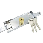 Rolling Door Lock Key-Operated Heavy Duty Shutter Lock for Middle or Bottom Installation