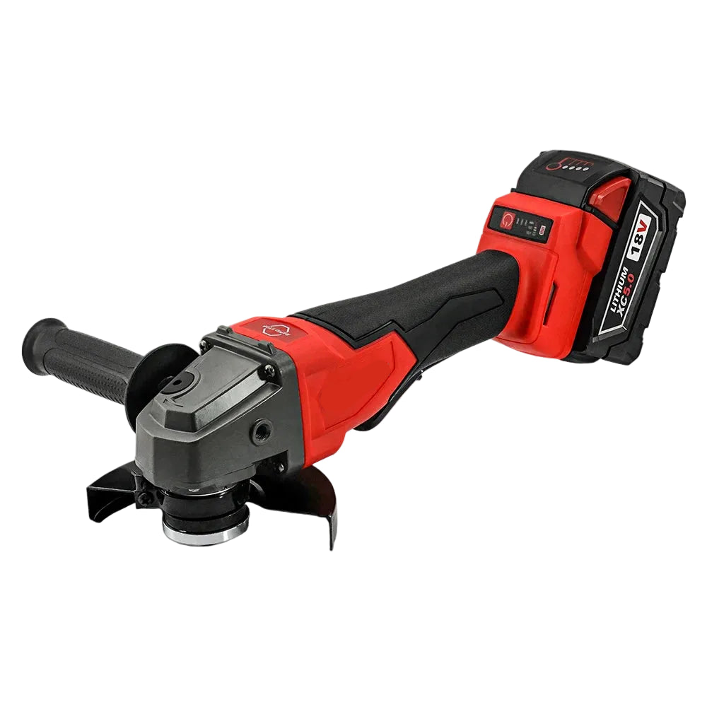 Heavy Duty 125mm Brushless Angle Grinder for 18V Battery Pin Cordless Grinding and Cutting Tool