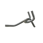 Heavy Duty 100 Piece Pegboard Hook Kit 3.3mm Carbon Steel Tool Storage Hangers for Garage and Workshop