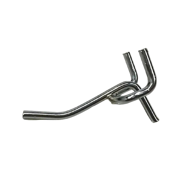 Heavy Duty 100 Piece Pegboard Hook Kit 3.3mm Carbon Steel Tool Storage Hangers for Garage and Workshop