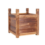 Wooden Raised Garden Bed Planter Box with Legs for Vegetables Herbs Indoor Outdoor