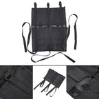 Kayak Under Seat Storage Bag Nylon Mesh Organizer Pouch with Adjustable Buckle Strap