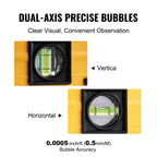 Heavy Duty Aluminum Digital Level 600mm Magnetic Angle Measuring Tool with LCD Display