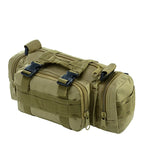 Multi Function Tactical Waist Bag Waterproof Nylon Outdoor Utility Pack for Hiking Camping and Sports