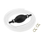 Fuel Transfer Pump Portable Manual Liquid Siphon with 1.2m Hose for Gasoline Diesel Oil and Water