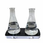 Compact Dual Position Magnetic Stirrer Laboratory Mixer with Adjustable Speed Control and Glass Work Plate