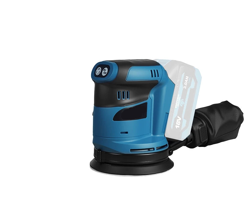 Cordless Brushless Random Orbital Sander 125mm 18V Variable Speed for 18V Lithium Battery Skin Only
