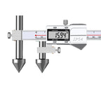 Digital Centre Distance Caliper with Cone Probe for Hole Measurement 20–200mm Stainless Steel Tool