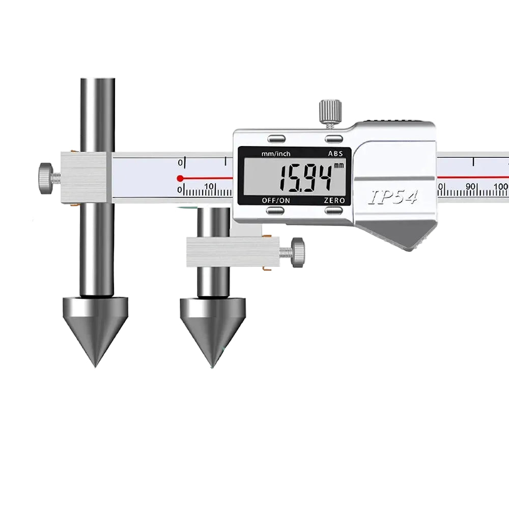 Digital Centre Distance Caliper with Cone Probe for Hole Measurement 20–200mm Stainless Steel Tool