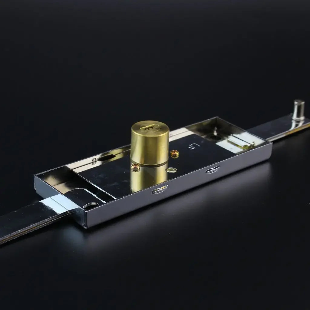 Rolling Door Lock Key-Operated Heavy Duty Shutter Lock for Middle or Bottom Installation
