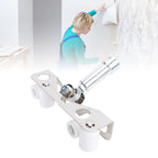 Stainless Steel Drywall Inside Corner Roller with PTFE Wheels and Threaded Adapter for Wall Taping and Finishing