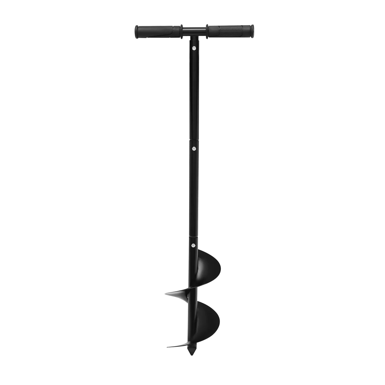 6” Hand Auger Drill Post Hole Digger 85cm Heavy Duty Garden Soil Hole Tool