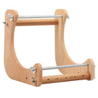 Adjustable Wooden Bead Loom Handcraft Weaving Tool for Bracelet and Jewelry Making