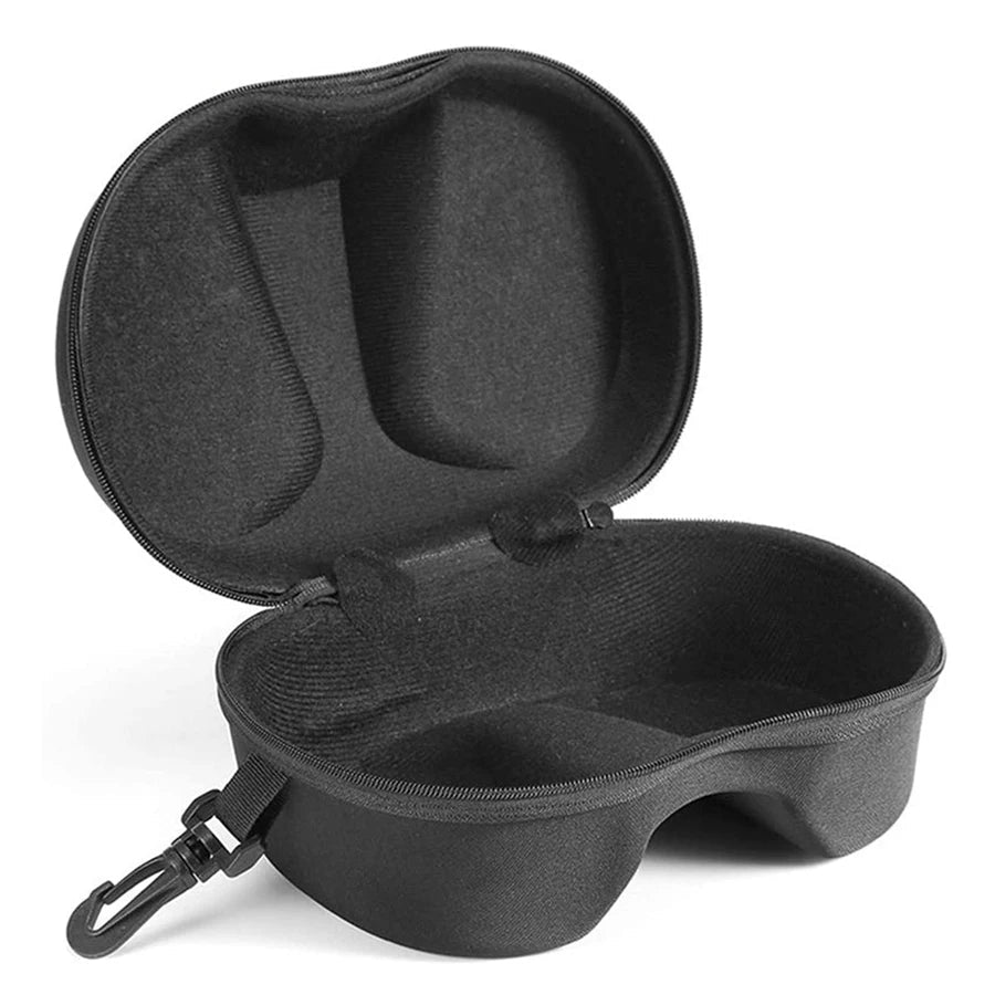 Low Volume Scuba Diving Mask with Mirrored Tempered Glass Lens Camera Mount and Zipper Case