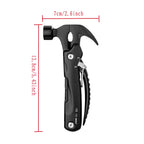 Heavy Duty Multifunction Claw Hammer Multi Tool with Pliers for DIY Repairs and Outdoor Use