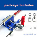 Golf Club Shaft Clamp Vise Grip Replacement Tool with Quick Adjust Handle and Rubber Jaws