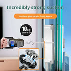 Double-Sided Magnetic Glass Cleaner with Adjustable 5-35mm Telescopic Rod