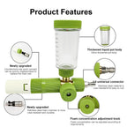 Adjustable 100ml Car Wash Foam Spray Bottle with Quick Connect for Pressure Washer Gun Cleaning