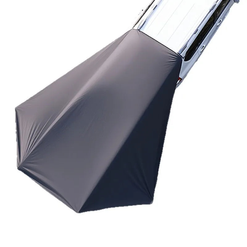 Portable SUV Side Canopy Outdoor Camping Awning with Wind Ropes, Ground Stakes and Storage Bag