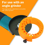 Drill Bit Sharpening Jig for 2-13mm Bits with 12.5cm Angle Grinder Attachment