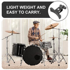 Adjustable Drum Hoop Clamp with Padded Mounting Bracket for Snare Tom and Bass Drums