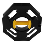 Heavy Duty Cable Storage Reel with Handle 25m Capacity Cord Organizer for Caravan Motorhome Boat