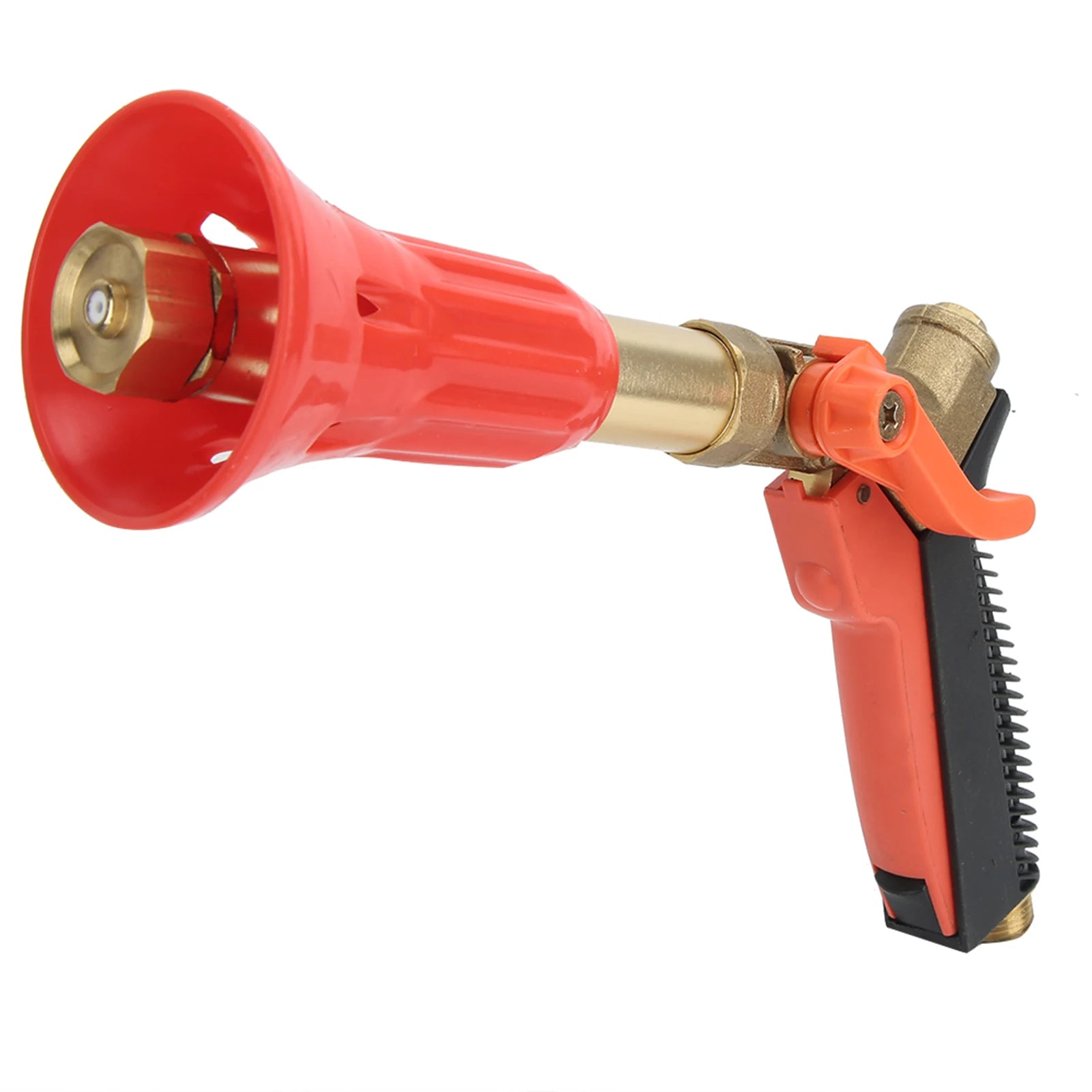 High Pressure Garden Spray Gun Metal Hose Nozzle with Adjustable Water Flow Control