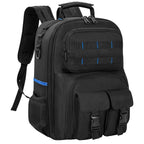 Heavy Duty Tool Backpack with Padded Shoulder Straps and Removable Tool Organizer