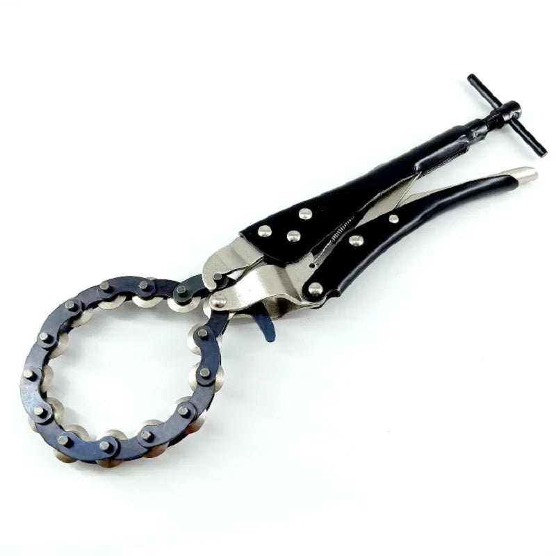 Heavy Duty Chain Pipe Cutter 15–85mm Adjustable Exhaust and Metal Pipe Cutting Tool