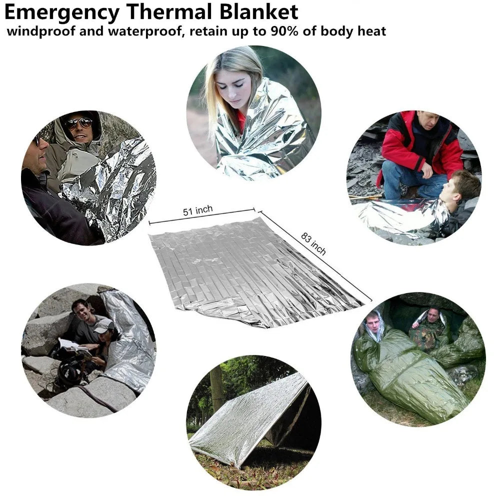 Compact Outdoor First Aid Kit for Camping Hiking Travel and Emergency Preparedness