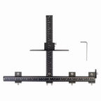 Adjustable Cabinet Hardware Jig Drill Guide 40cm Aluminium Locator for Handles Knobs and Drawers