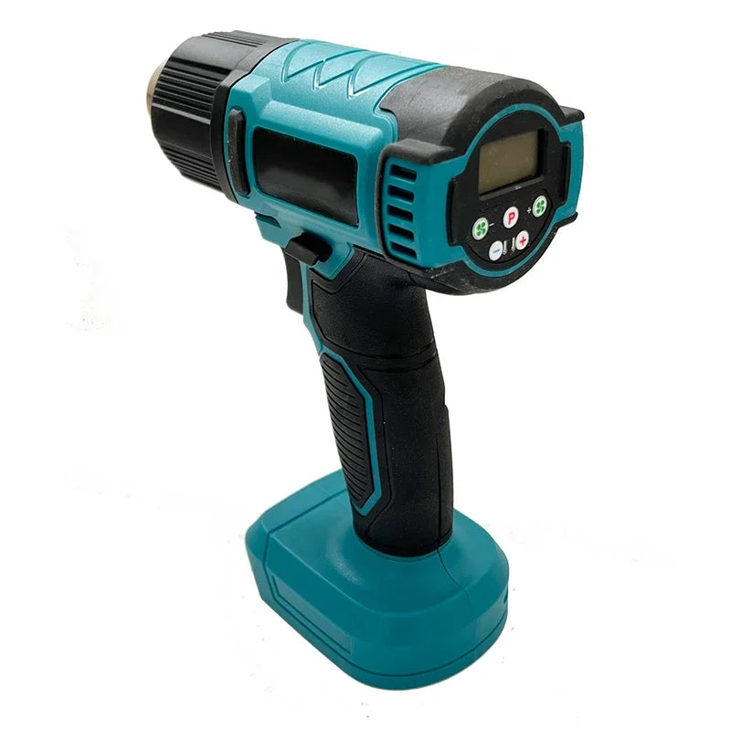 Cordless Hot Air Tool 18V Adjustable Temperature Battery Powered for DIY Craft and Workshop Use