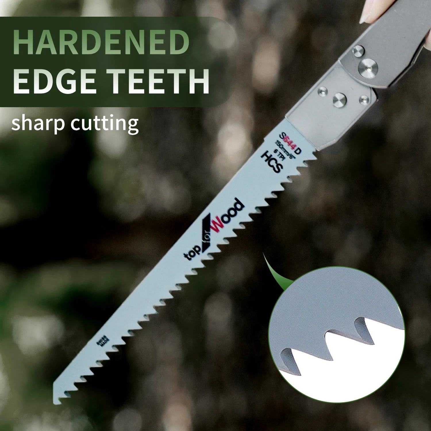 Portable Pocket Folding Saw Multifunctional Outdoor Camping Logging and Pruning Tool