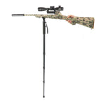 Heavy Duty Aluminum Monopod Stand Adjustable Height 60cm to 177cm with V Yoke Head and Carry Bag