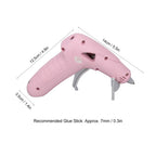 Cordless Rechargeable Glue Gun Kit with 30 Glue Sticks, Portable Anti-Scald Electric Hot Melt Gun for Crafts & School