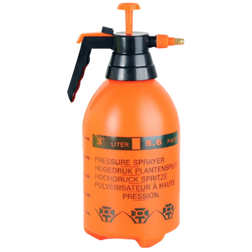 3L Portable Hand Pump Garden Sprayer with Adjustable Spray Nozzle for Plant Watering and Garden Use