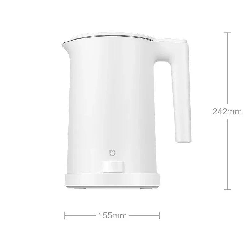1.7L Digital Electric Kettle 1800W with Adjustable Temperature and Keep Warm Function