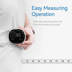 Smart Bluetooth Body Measuring Tape with LED Display, Rechargeable Digital Body Measurement Tool