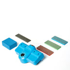 Ski and Snowboard Edge Tuning Kit Adjustable Side Base Tuner with File and 3 Diamond Stones